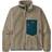 Patagonia Classic Retro X Fleece Jacket - Pelican w/Dark Borealis Green