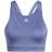 adidas Medium-Support High-Neck Yoga Sports Bra - Orbit Violet/Ambient Blush