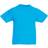 Fruit of the Loom Teens Original Short Sleeve T-shirt - Azure Blue