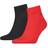 Calvin Klein Ankle Socks 2-pack - Red/Black