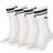 Puma Unisex Crew Heritage Stripe Socks 4-pack - White