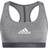 adidas Powerreact Training Medium-Support Bra - Dark Grey Heather