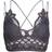 Free People One Adella Bralette - Charcoal