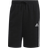 adidas Essentials Fleece 3-Stripes Shorts - Black/White