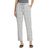 A New Day High Rise Knit Drawstring Ankle Pull on Pants - Light Grey