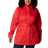 Columbia Women's Pardon My Trench Rain Jacket Plus Size - Red Hibiscus