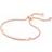 Kendra Scott Ott Adjustable Chain Bracelet - Rose Gold/Transparent