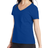Hanes Women's Perfect-T Short Sleeve V-Neck T-Shirt - Deep Royal