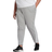 adidas Women's Sportswear Future Icons 3- Stripes Skinny Pants Plus Size - Medium Grey Heather