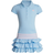 adidas Girl's Polo Dress - Clear Sky (FZ9608)