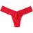 Hanky Panky Signature Lace Low Rise Thong - Red