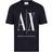 Armani Icon Logo Cotton Graphic T-shirt - Navy