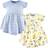 Hudson Baby Cotton Dress 2-pack - Lemons (10153698)