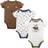 Hudson Bodysuits SS 3-Pack - Wild and Free (10151437)