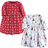 Hudson Baby Cotton Dress 2-Pack - Sparkle Trees (11155525)