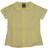 French Toast Short Sleeve Modern Peter Pan Blouse - Yellow (1593)