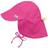 Green Sprouts Flap Sun Protection Hat - Hot Pink