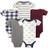 Hudson Baby Preemie Bodysuits 5-pack - Football (10159505)