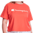 Champion Script C Logo Cropped T-shirt Plus - Poppy Orange