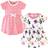 Touched By Nature Organic Cotton Dress 2-pack - Butterflies & Dragonflies (10167967)