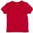 Leveret Kid's Short Sleeve Cotton T-shirt - Red (28988443426890)