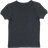 Leveret Kid's Short Sleeve Cotton T-shirt Neutrals - Dark Grey (28988353380426)