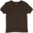 Leveret Kid's Short Sleeve Cotton T-shirt Neutrals - Brown (28988355444810)