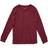 Leveret Long Sleeve Classic Color Cotton Shirts - Maroon (29029211603018)