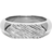 IX Studios Hexagon Brushed Ring - Silver