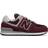 New Balance Little Kid's 574 Core - Burgundy with White