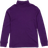 Leveret Cotton Boho Turtleneck Shirts - Dark Purple (32453065605194)