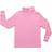 Leveret Cotton Classic Turtleneck Shirts - Light Pink