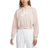 Nike Sportswear Club Fleece Oversized Crop Graphic Hoodie Women's - Pink Oxford/White