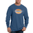 Dickies Long Sleeve Regular Fit Icon Graphic T-shirt - Midnight Blue