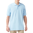 Dickies Adult Size Piqué Short Sleeve Polo - Light Blue