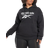 Reebok Women Identity Logo Fleece Pullover Hoodie Plus Size - Black