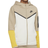 Nike Boy's Sportswear Tech Fleece Full-Zip Hoodie - Khaki/Light Bone/Yellow Ochre/Black (CU9223-247)