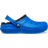 Crocs Kid's Classic Lined Clog - Blue Bolt
