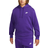Nike Sportswear Club Fleece Pullover Hoodie - Court Purple/White