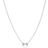 Jane Kønig Reflection Heart Necklace - Silver
