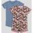 Hanes Zippin Baby Knit Zipper and 4-Way Stretch Short Sleeve Rompers - Pink Camo Assorted