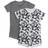 Hanes Zippin Baby Knit Zipper and 4-Way Stretch Short Sleeve Rompers - Neutral Print Assorted