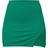PrettyLittleThing Split Mini Skirt - Bright Green