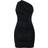 PrettyLittleThing Ruched One Shoulder Bodycon Dress - Black