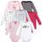 Hudson Baby Cotton Long-Sleeve Bodysuits 7-pack Girl Dogs