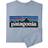 Patagonia Long-Sleeved P-6 Logo Responsibili-T-shirt - Steam Blue