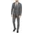 Van Heusen Men's Flex Plain Slim Fit Suits - Medium Grey Sharkskin
