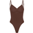 SKIMS Seamless Sculpt Low Back Thong Bodysuit - Cocoa