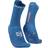 Compressport Pro Racing V4.0 Run High Socks Unisex - Pacific Blue/Deco Rose