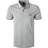 Armani Exchange Men's Double Stripe Polo Shirt - Grey